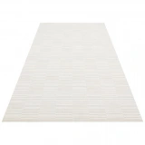 Eko Halı Mono Loop 01 White Sisal Görünümlü Bukleli Kaymaz Tabanlı Yıkanabilir Halı