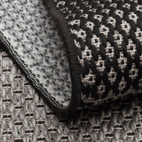 Eko Halı Mono MNO 01 Dark Grey Kaymaz Tabanlı Kilim