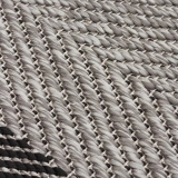 Eko Halı Mono MNO 02 Dark Grey Kaymaz Tabanlı Kilim