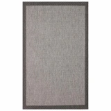 Eko Halı Mono MNO 02 Dark Grey Kaymaz Tabanlı Kilim