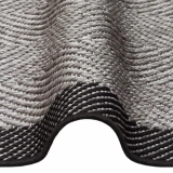 Eko Halı Mono MNO 02 Dark Grey Kaymaz Tabanlı Kilim