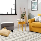 Eko Halı Motto MOT 02 White Bej İskandinav Halı