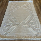 Eko Halı Motto MOT 06 Beyaz İskandinav Halı