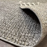 Eko Halı Motto MOT Plain Gri İskandinav Halı