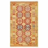 Eko Halı Nomad Kilim NMD 03 Red Yıkanabilir Kilim