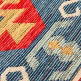 Eko Halı Nomad Kilim NMD 06 Red Yıkanabilir Kilim