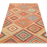 Eko Halı Nomad Kilim NMD 07 Terra Yıkanabilir Kilim