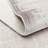 Eko Halı Pera 01 Grey Akrilik Yıkanabilir Kaymaz Tabanlı Modern Halı