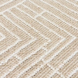 Eko Halı Soho SH 12 Beige Hav Toz Vermaz Hasır Dokuma Modern Makine Halısı