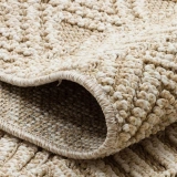 Eko Halı Soho SH 14 Beige Hav Toz Vermez Hasır Dokuma Modern Makine Halısı