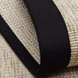 Eko Halı Ventura VNT 2703 L.Beige Bordür Black Sisal Görünümlü İç ve Dış Mekan Uyumlu Hav Vermeyen Modern Dokuma Halı