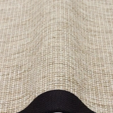 Eko Halı Ventura VNT 2703 L.Beige Bordür Black Sisal Görünümlü İç ve Dış Mekan Uyumlu Hav Vermeyen Modern Dokuma Halı