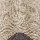 Eko Halı Ventura VNT 2704 L.Beige Bordür Dark Mix Sisal Görünümlü İç ve Dış Mekan Uyumlu Hav Vermeyen Modern Dokuma Halı