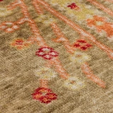 Eko Halı Zara 08 Green Autumn Modern Uşak Halısı