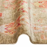 Eko Halı Zara 08 Green Autumn Modern Uşak Halısı