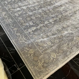 Elexus Halı Diamond 3825 Açık Bej Gri Salon Halısı