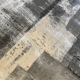 Elexus Halı Valesco 3936 Gri Antrasit Modern Salon Halısı