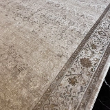 Hoom Rugs Woolly 4127 Krem Modern Salon Halısı