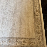 Hoom Rugs Woolly 4127 Krem Modern Salon Halısı