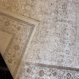 Hoom Rugs Woolly 4127 Krem Modern Salon Halısı