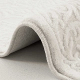 Hoom Rugs Akik 8601 Beyaz Modern Makine Halısı