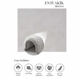 Hoom Rugs Akik 8614 Gri Modern Makine Halısı