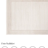 Hoom Rugs Aren 3301 Bej Modern Salon Halısı