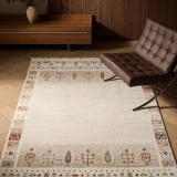 Hoom Rugs Bahar 3009 Multi Etnik Bordürlü Akrilik Halı