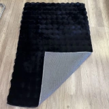 Hoom Rugs Bubble Tavşan Post Siyah