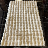 Hoom Rugs Bubble Tavşan Post Taş Krem