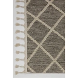 Hoom Rugs Bukle 1409 Gri İskandinav Halı