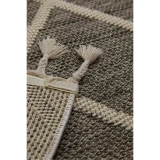 Hoom Rugs Bukle 1409 Gri İskandinav Halı