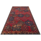 Hoom Rugs Cadis KDM 02 Red Multy El Emeği Yüksek Kara Tezgah Halısı