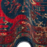 Hoom Rugs Cadis KDM 02 Red Multy El Emeği Yüksek Kara Tezgah Halısı
