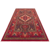 Hoom Rugs Cadis KDM 04 Red El Emeği Yüksek Kara Tezgah Halısı