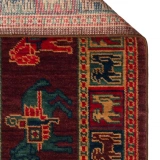 Hoom Rugs Cadis KDM 08 Violet El Emeği Yüksek Kara Tezgah Halısı