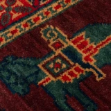 Hoom Rugs Cadis KDM 08 Violet El Emeği Yüksek Kara Tezgah Halısı