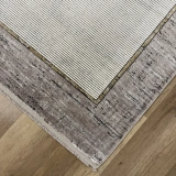 Hoom Rugs Elegant 10507 Krem Gri Çerçeveli Salon Halısı