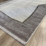 Hoom Rugs Elegant 10507 Krem Gri Çerçeveli Salon Halısı