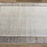 Hoom Rugs Elegant 10507 Krem Gri Çerçeveli Salon Halısı