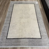 Hoom Rugs Elegant 10512 Gri Bej Çerçeveli Salon Halısı