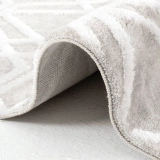 Hoom Rugs Eliza Plus 4331 Beyaz Modern Salon Halısı