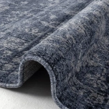 Hoom Rugs Etro 2702 Mavi Vintage Desenli Salon Halısı