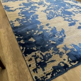Hoom Rugs Exclusive Aura 8473 Blue Özel Salon Halısı