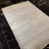 Hoom Rugs Exclusive Aura 8499 Silver Blue Özel Salon Halısı