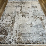 Hoom Rugs Exclusive Miami 60545/070 Krem Antrasit Modern Salon Halısı