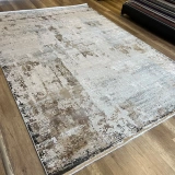 Hoom Rugs Exclusive Miami 60545/070 Krem Antrasit Modern Salon Halısı