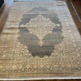 Hoom Rugs Exclusive Miami 62110/970 Vizon Antrasit Klasik Salon Halısı