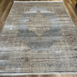 Hoom Rugs Exclusive Miami 62110/970 Vizon Antrasit Klasik Salon Halısı