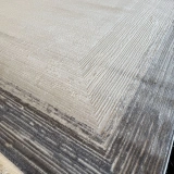 Hoom Rugs Galista 204 Gri Antrasit Modern Yün Tuşeli Akrilik Halı